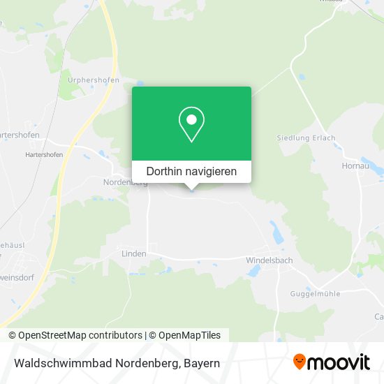 Waldschwimmbad Nordenberg Karte