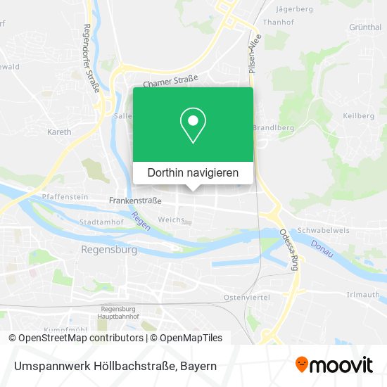 Umspannwerk Höllbachstraße Karte