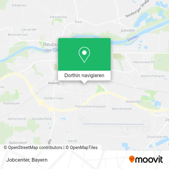 Jobcenter Karte