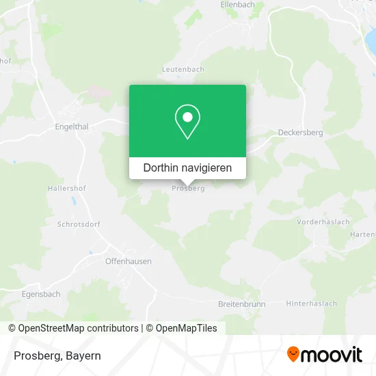 Prosberg Karte
