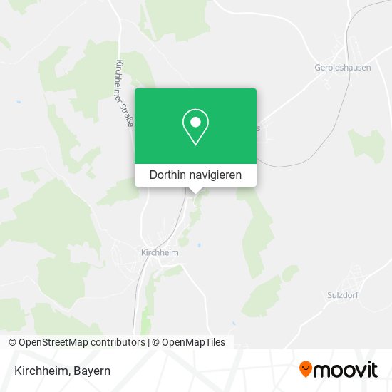 Kirchheim Karte