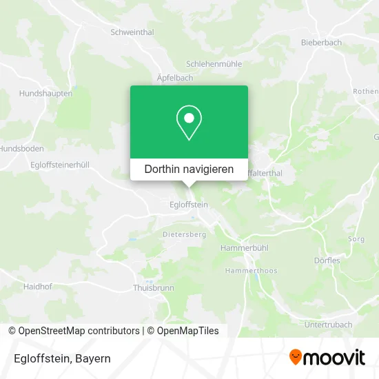 Egloffstein Karte