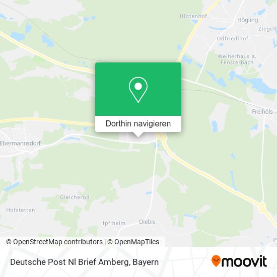 Deutsche Post Nl Brief Amberg Karte