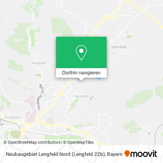 Neubaugebiet Lengfeld Nord (Lengfeld 22b) Karte