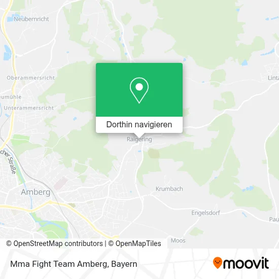 Mma Fight Team Amberg Karte