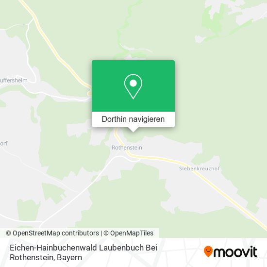 Eichen-Hainbuchenwald Laubenbuch Bei Rothenstein Karte