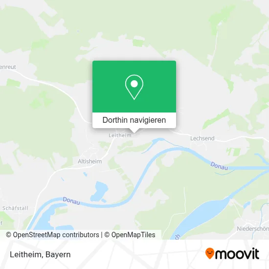Leitheim Karte