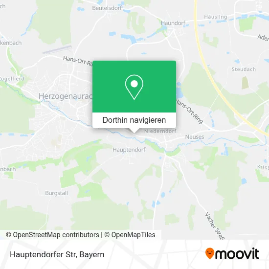 Hauptendorfer Str Karte