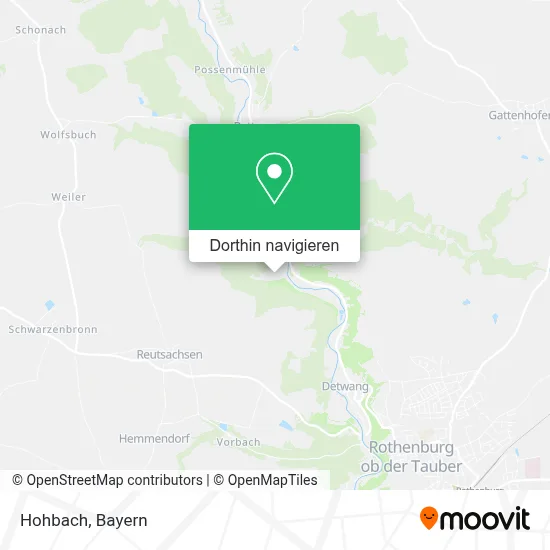 Hohbach Karte