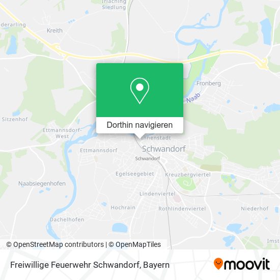 Freiwillige Feuerwehr Schwandorf Karte