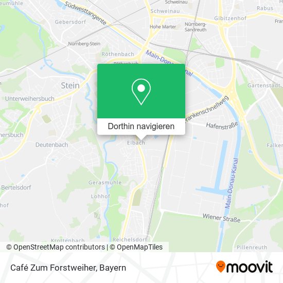 Café Zum Forstweiher Karte