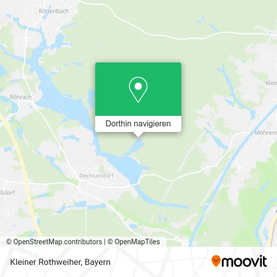 Kleiner Rothweiher Karte