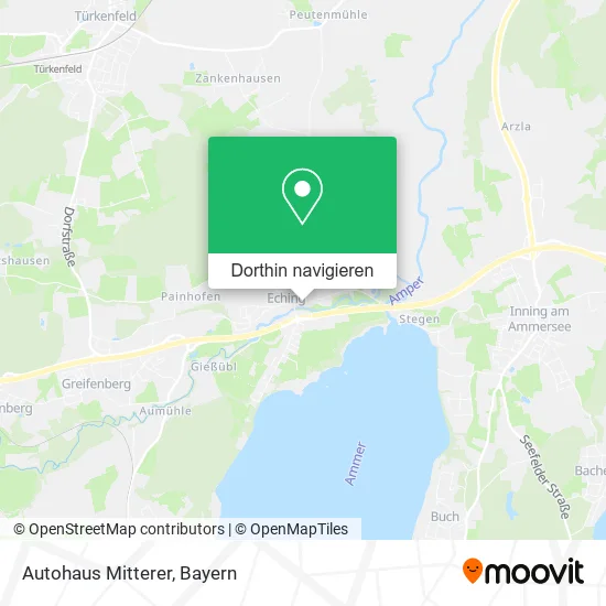 Autohaus Mitterer Karte