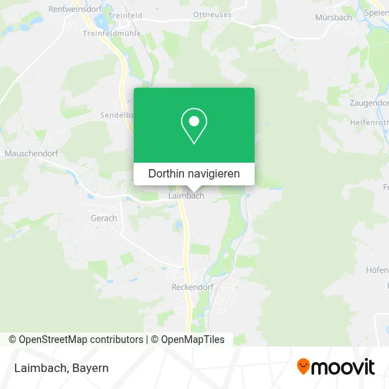 Laimbach Karte