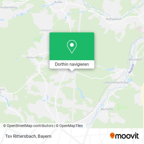 Tsv Rittersbach Karte