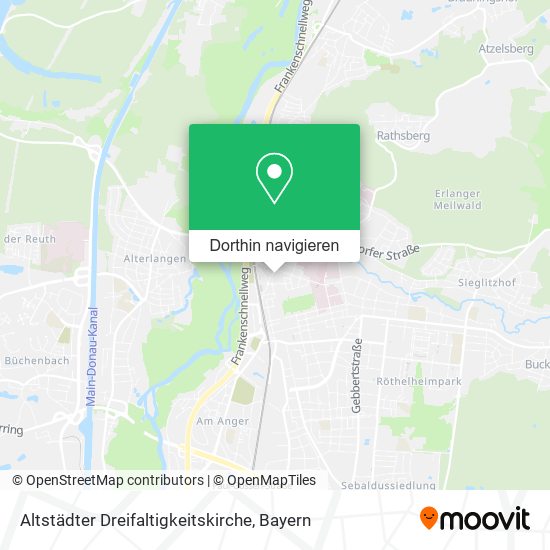 Altstädter Dreifaltigkeitskirche Karte