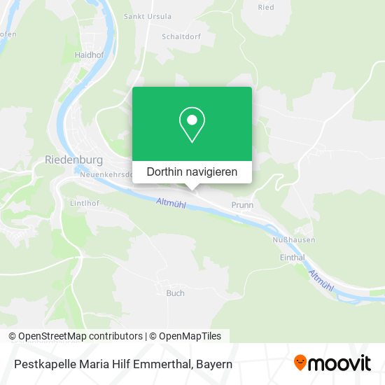 Pestkapelle Maria Hilf Emmerthal Karte