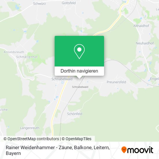 Rainer Weidenhammer - Zäune, Balkone, Leitern Karte