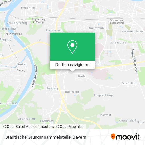 Städtische Grüngutsammelstelle Karte
