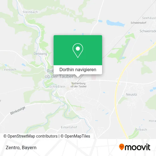 Zentro Karte