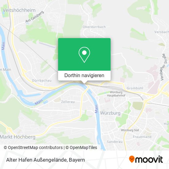 Alter Hafen Außengelände Karte