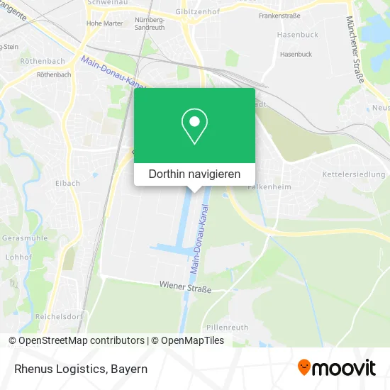 Rhenus Logistics Karte