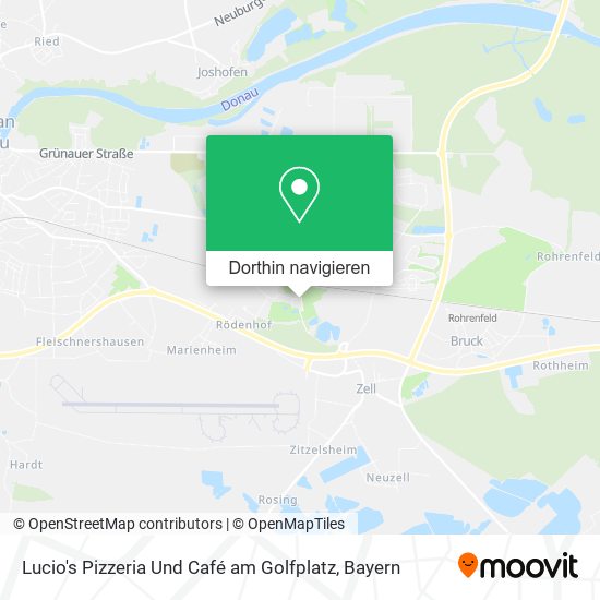 Lucio's Pizzeria Und Café am Golfplatz Karte