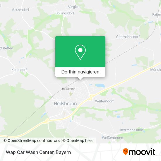 Wap Car Wash Center Karte