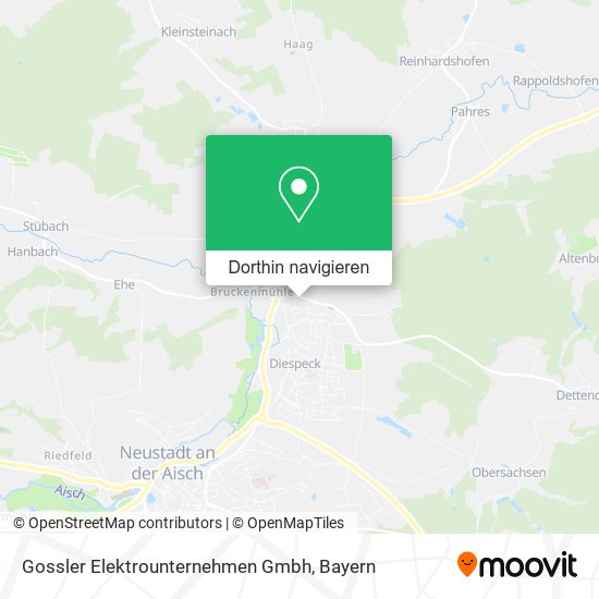 Gossler Elektrounternehmen Gmbh Karte