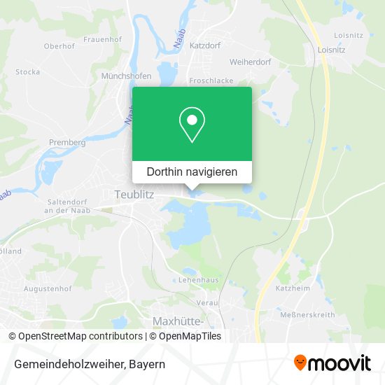 Gemeindeholzweiher Karte