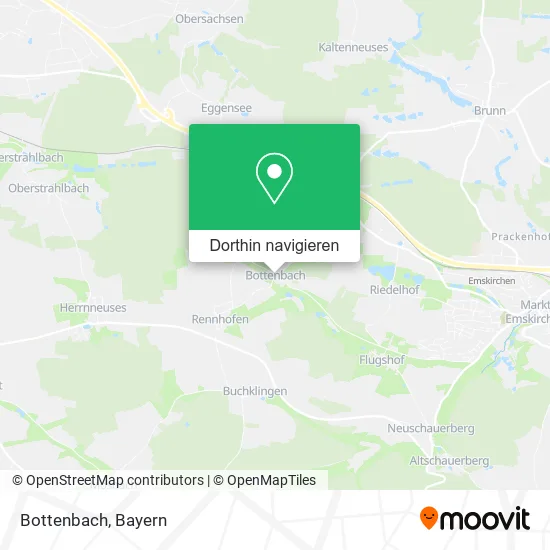 Bottenbach Karte