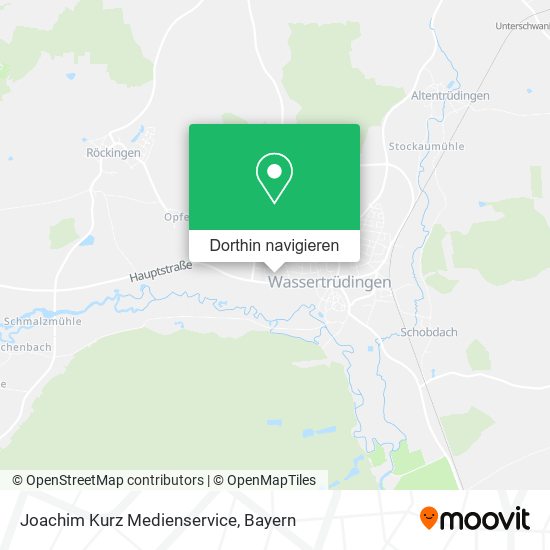 Joachim Kurz Medienservice Karte