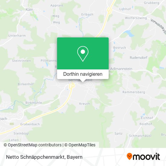 Netto Schnäppchenmarkt Karte