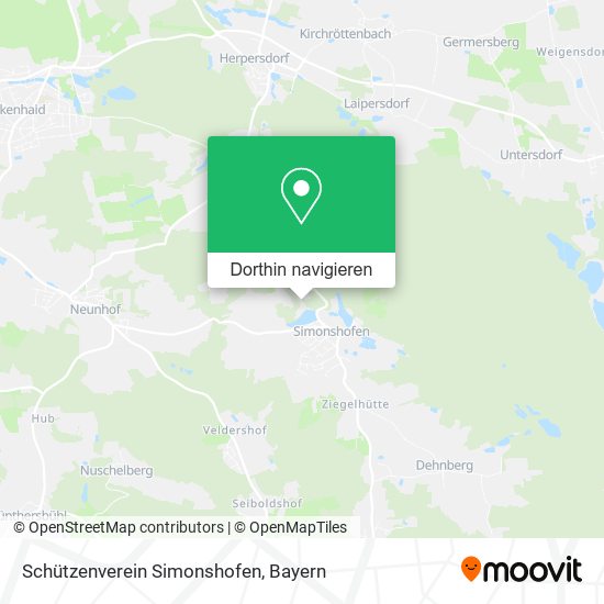 Schützenverein Simonshofen Karte