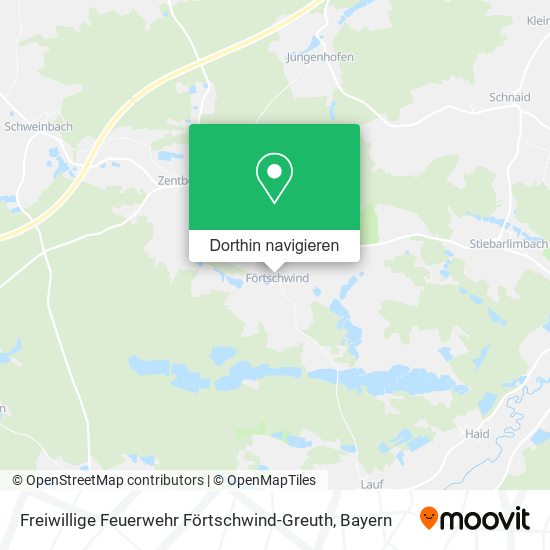 Freiwillige Feuerwehr Förtschwind-Greuth Karte