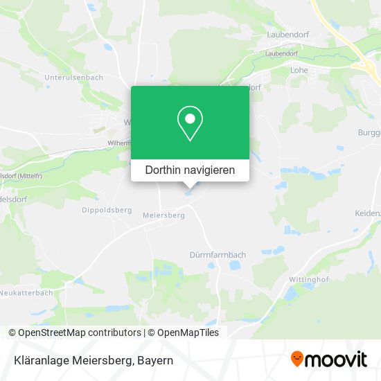 Kläranlage Meiersberg Karte