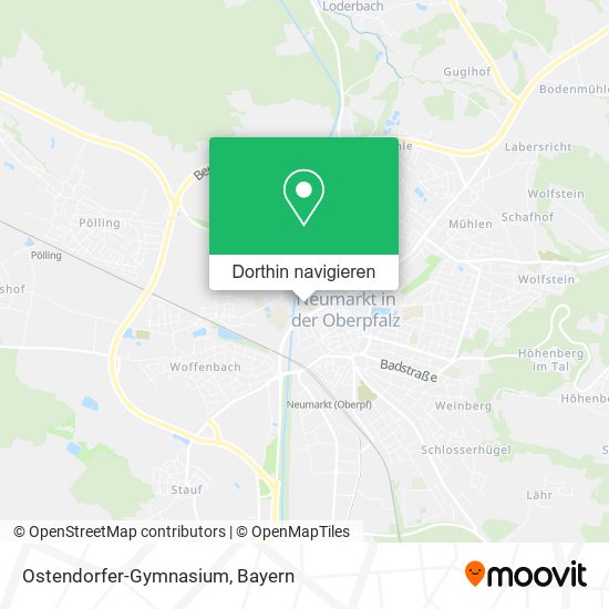 Ostendorfer-Gymnasium Karte