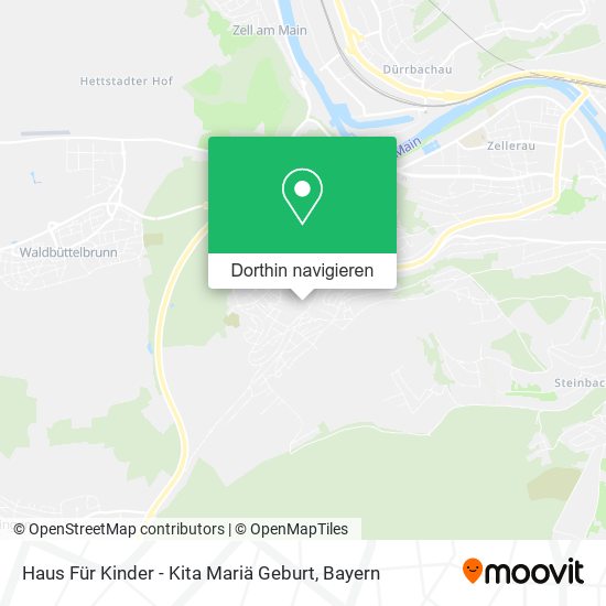 Haus Für Kinder - Kita Mariä Geburt Karte