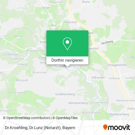 Dr.Kroehling, Dr.Lunz (Notarzt) Karte