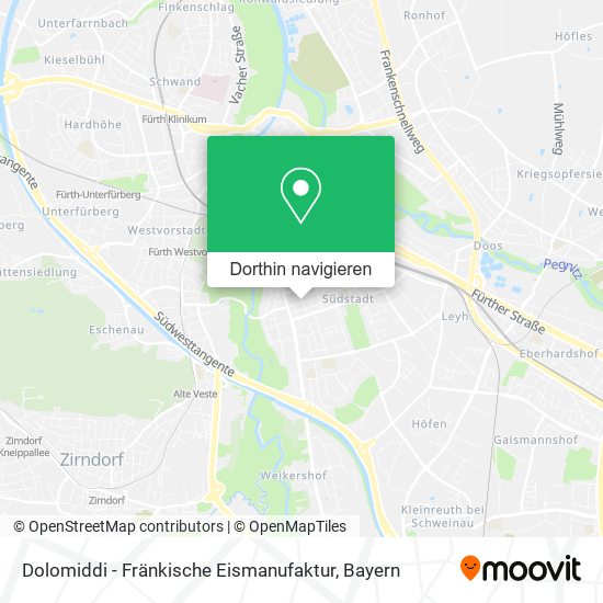 Dolomiddi - Fränkische Eismanufaktur Karte