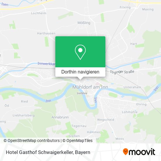 Hotel Gasthof Schwaigerkeller Karte