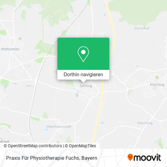 Praxis Für Physiotherapie Fuchs Karte