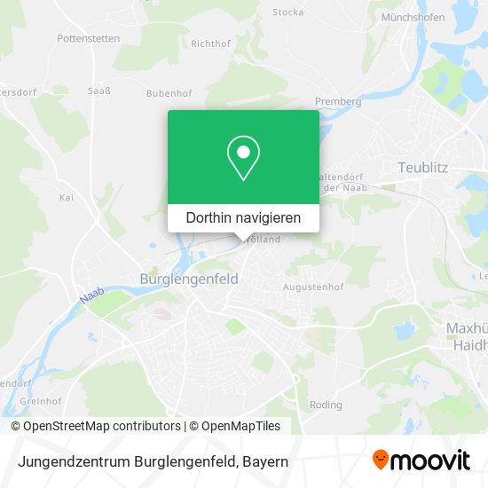 Jungendzentrum Burglengenfeld Karte