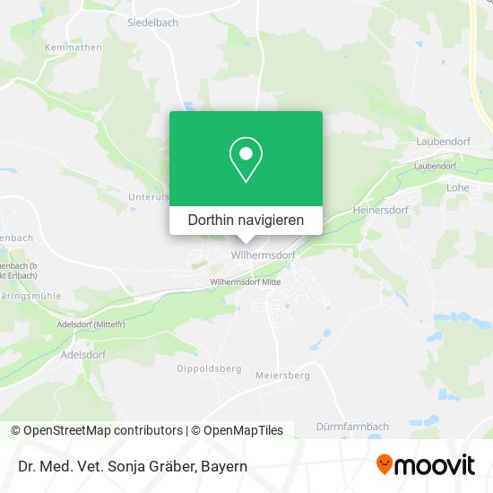 Dr. Med. Vet. Sonja Gräber Karte