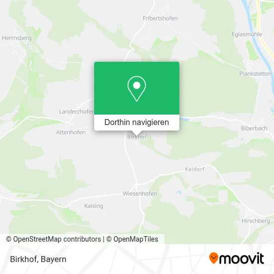 Birkhof Karte
