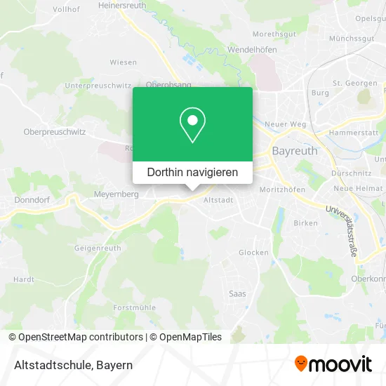 Altstadtschule Karte