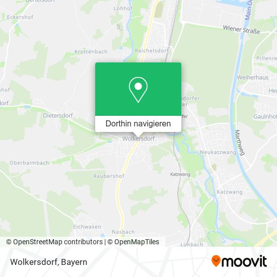 Wolkersdorf Karte