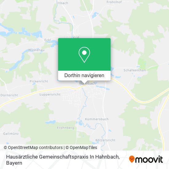 Hausärztliche Gemeinschaftspraxis In Hahnbach Karte
