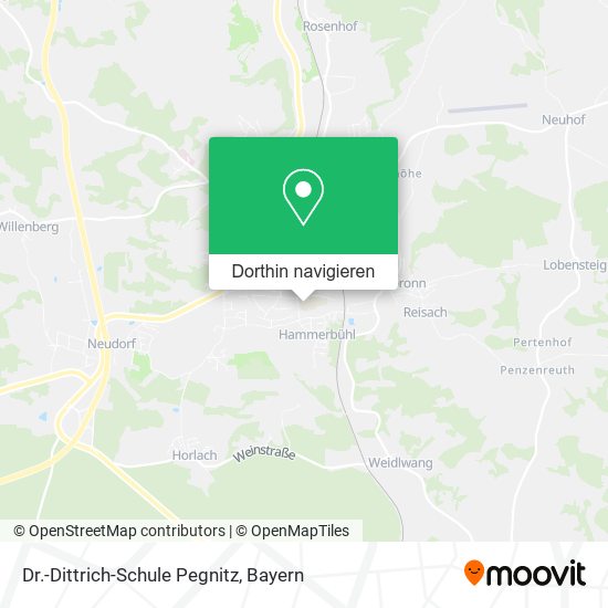 Dr.-Dittrich-Schule Pegnitz Karte