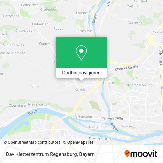Dav Kletterzentrum Regensburg Karte